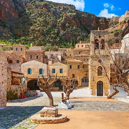 Vecchia Casa Villa Monemvasia Bagian luar foto