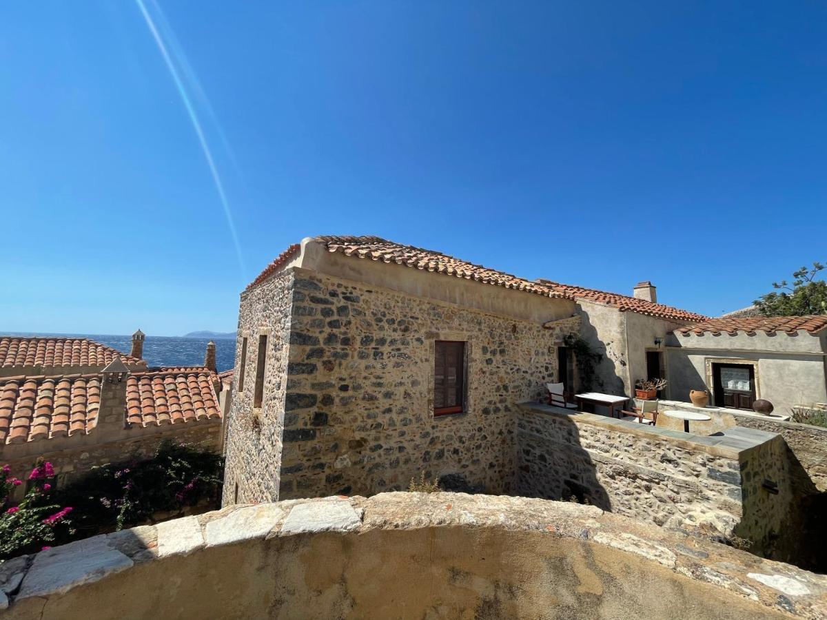 Vecchia Casa Villa Monemvasia Bagian luar foto