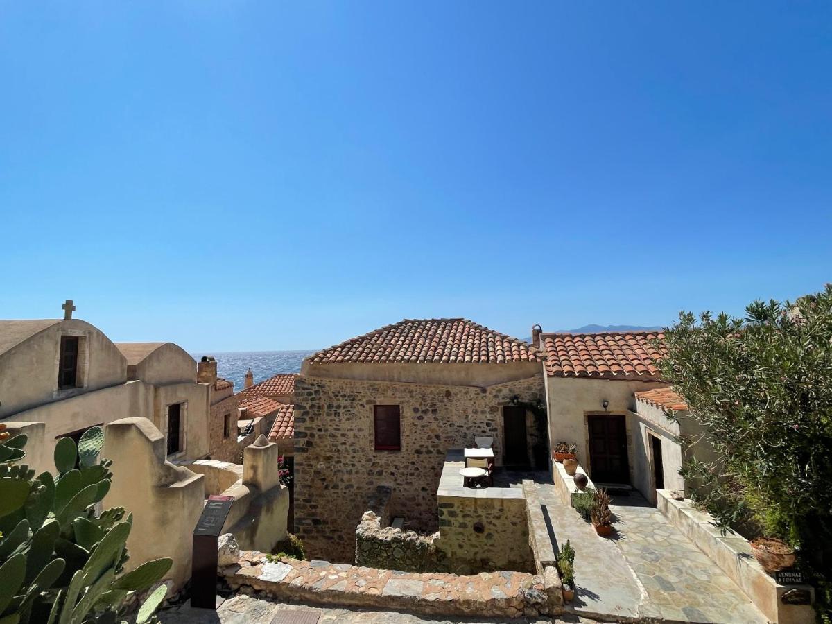 Vecchia Casa Villa Monemvasia Bagian luar foto