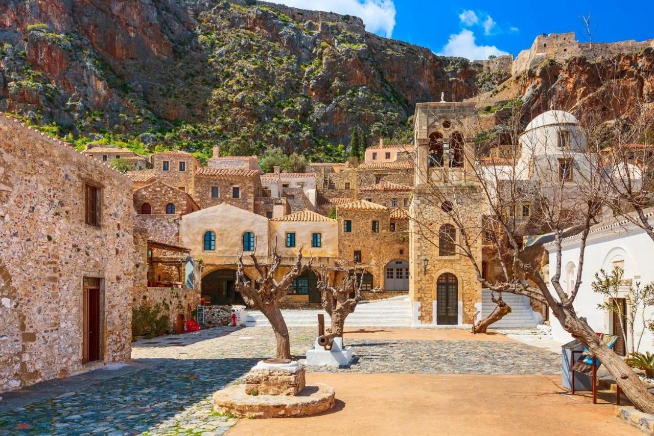 Vecchia Casa Villa Monemvasia Bagian luar foto